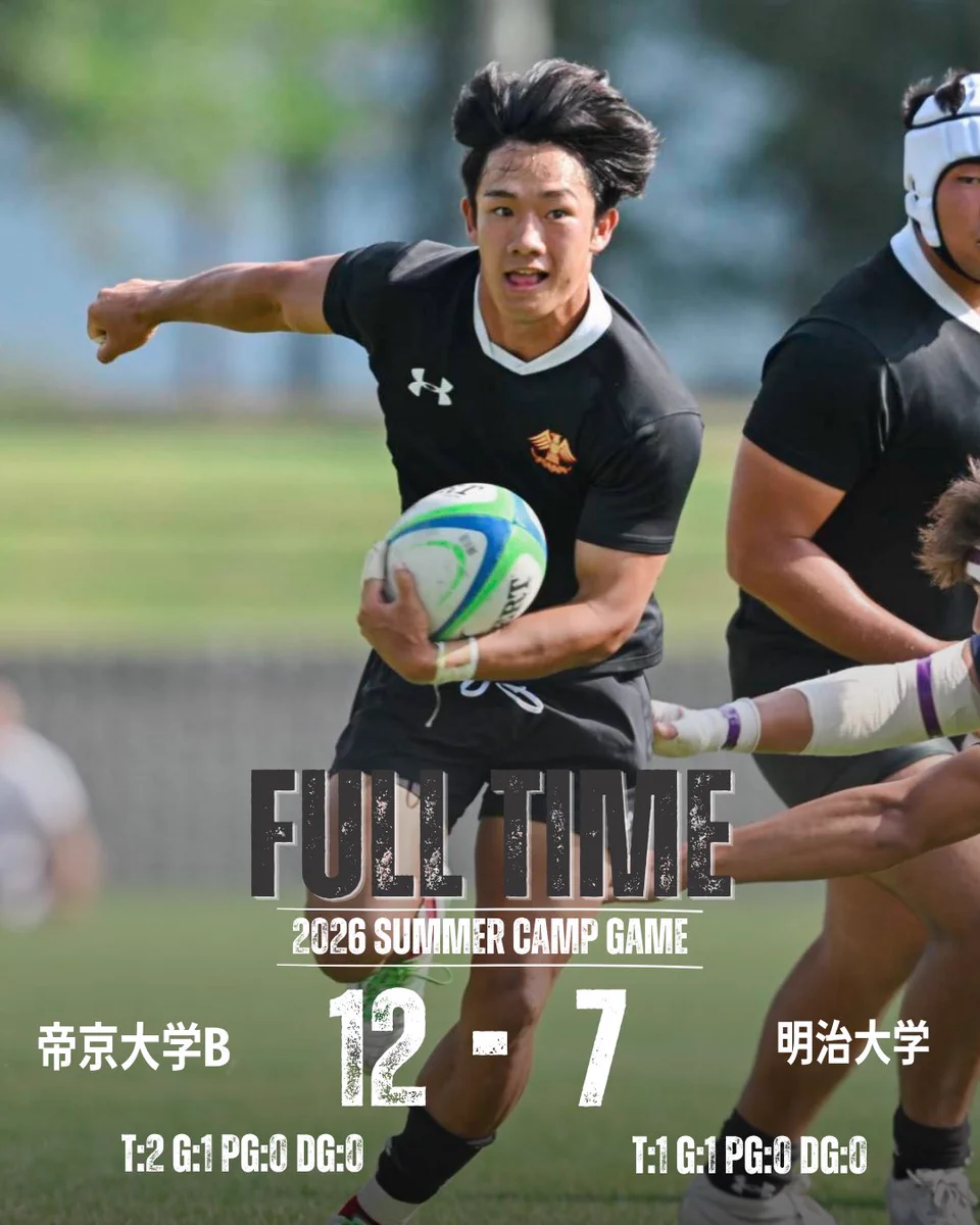 帝京大学ラグビー部 (@teikyo_rugby) / X