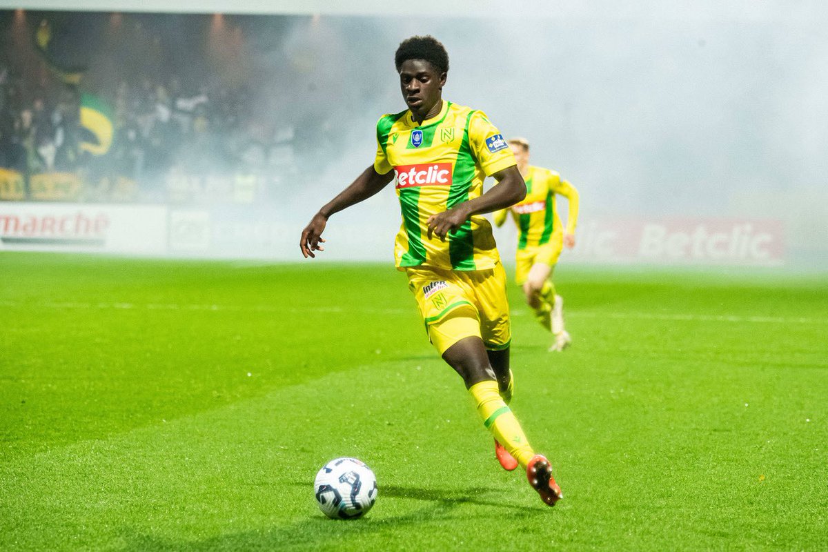 EthanBFCrumours's tweet photo. |🚨💜🗞️| Burnley FC targets FC Nantes for Herbá Guirassy

The Nantes winger is very interested in the idea of joining the Championship club 

#FCN #twitterclarets #UTC 

(@footmercato) https://t.co/QNO54XzC2W