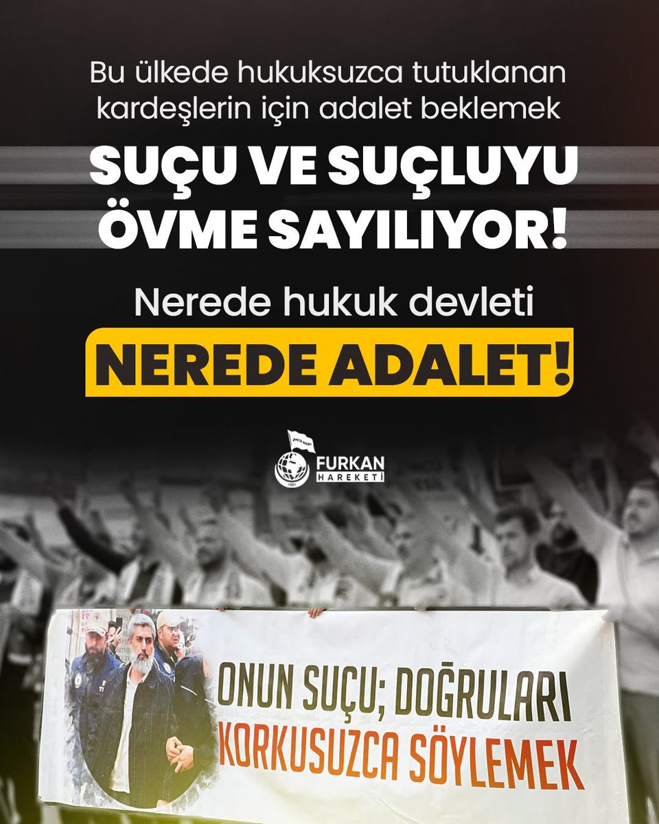 AOzgun8519's tweet photo. @KytlSevenleri01 SuçluyuDeğil HaklıyıÖvme
AdaletBekleyişine EvHapsi
#MuşAdliyesi
@adalet_bakanlik https://t.co/hqTrc8nsHE