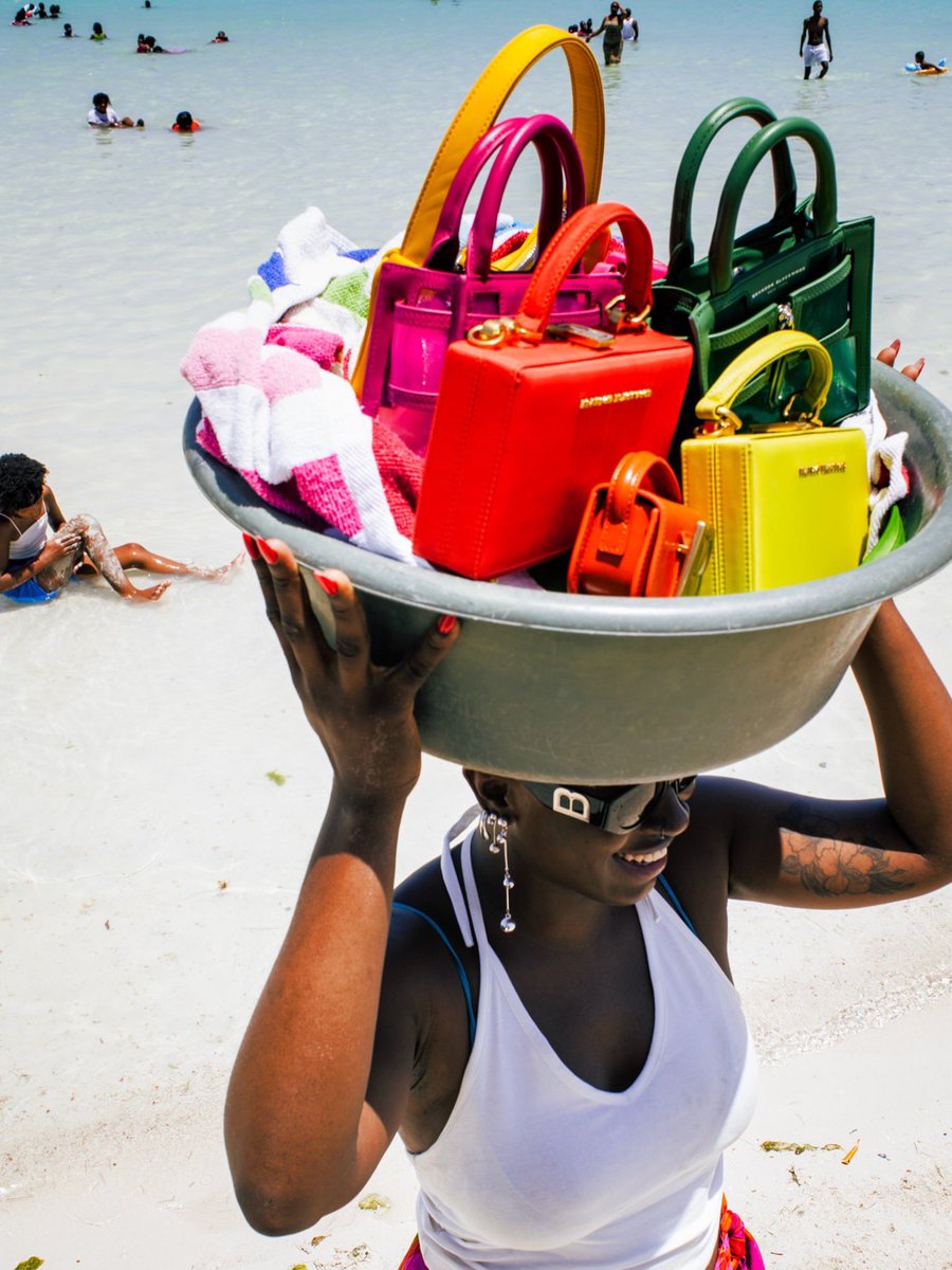 hionfashion's tweet photo. Brandon Blackwood’s summer campaign is inspired by the colourful spirit of Caribbean culture https://t.co/hmmRYy1VNJ