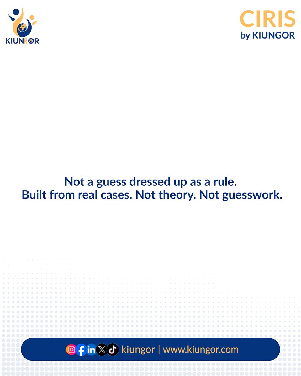 kiungorOrg's tweet photo. What actually happens when one document gets checked isn't a glance or a gut feeling. It's a defined set of checks, run the same way, every time.
That's the difference between a tool and infrastructure.
Schedule a demo: https://t.co/yTSUyMsiWK

#CIRIS #Validation #Compliance https://t.co/A0BmBCoIWv