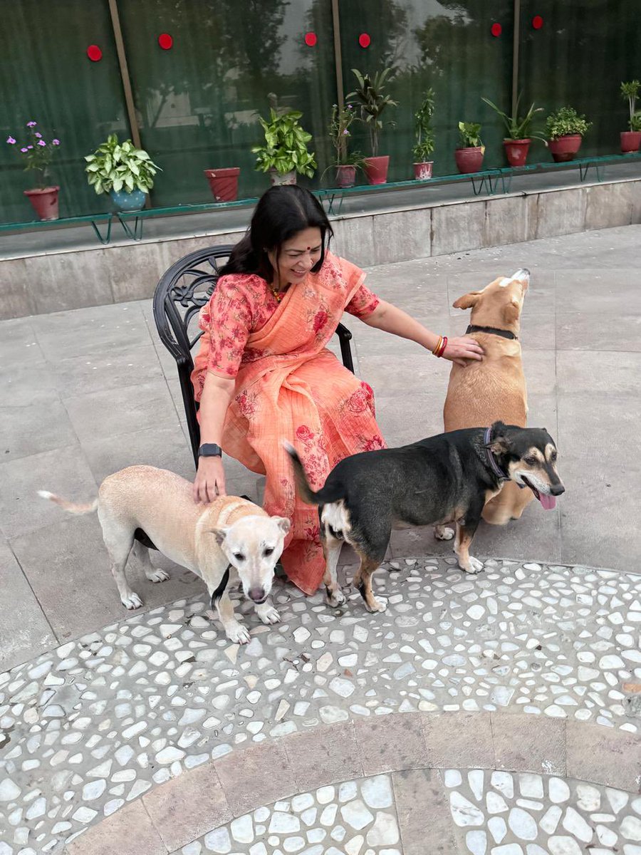 M_Lekhi's tweet photo. National Dog Day 🐾
Today, we celebrate the unconditional love, loyalty and joy that dogs bring into our lives.
But perhaps the best way to celebrate them is to remember the dogs who are still waiting in shelters, on the streets, and in rescue centres for someone to call them family.
Adopt. Don’t shop. Give a dog a home, and you may just find that they give you a whole new life. ❤️🐶
#NationalDogDay #AdoptDontShop #RescueDogs #EveryDogDeservesAHome #DogsOfIndia