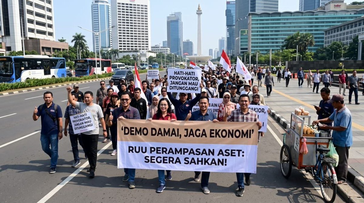 chocotqnw's tweet photo. Jangan sampe kita turun ke jalan tapi malah nguntungin orang orang yang sebenernya musuh RUU ini.  Mereka cuma mau manfaatin kita Jangan mau jadi alat ya guys #AwasPenumpangGelapRUU https://t.co/9evJsLmQnn