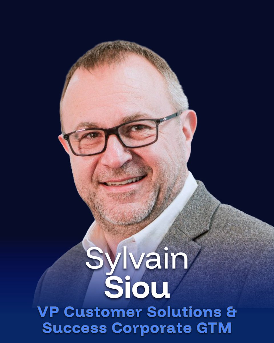 OVHcloud_FR's tweet photo. Nous sommes ravis d’accueillir Sylvain Siou en tant que VP Customer Solutions &amp; Success, Corporate Go-To-Market.
Sylvain contribuera à notre ambition de créer toujours plus de valeur pour nos clients.

Bienvenue Sylvain !