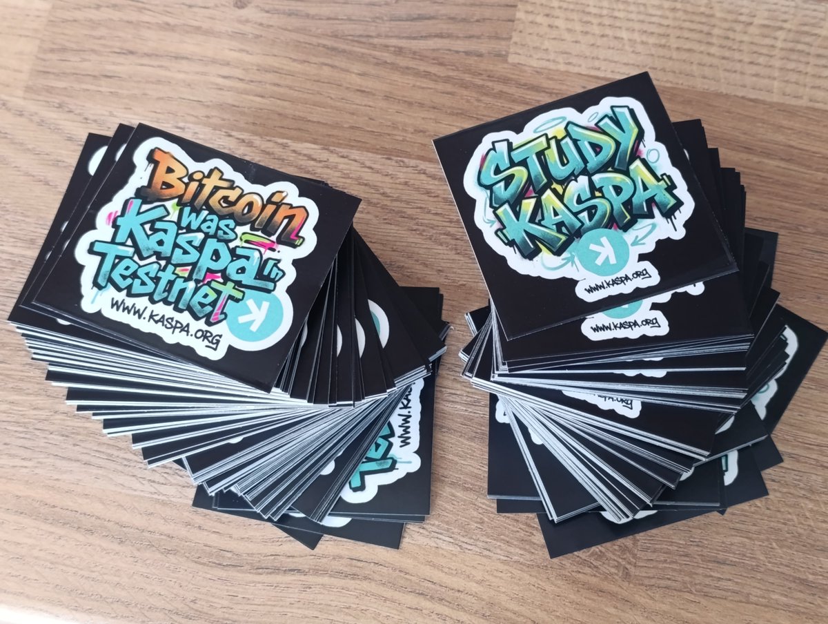 Kaptain_Kaspa's tweet photo. hey @HashonKas @Dr_Gonzo_K
Remember this? 👇
We're locked & loaded.
250 pieces each.
Will use them as a "duo" and drop them in 250 conspicuous places!
Let the staghunt begin! 🎯
https://t.co/59SG7kOZ53
#KASGuerillaMarketing #KPTKAS #HASH #KaspaAdoption https://t.co/tTNykTk2tt