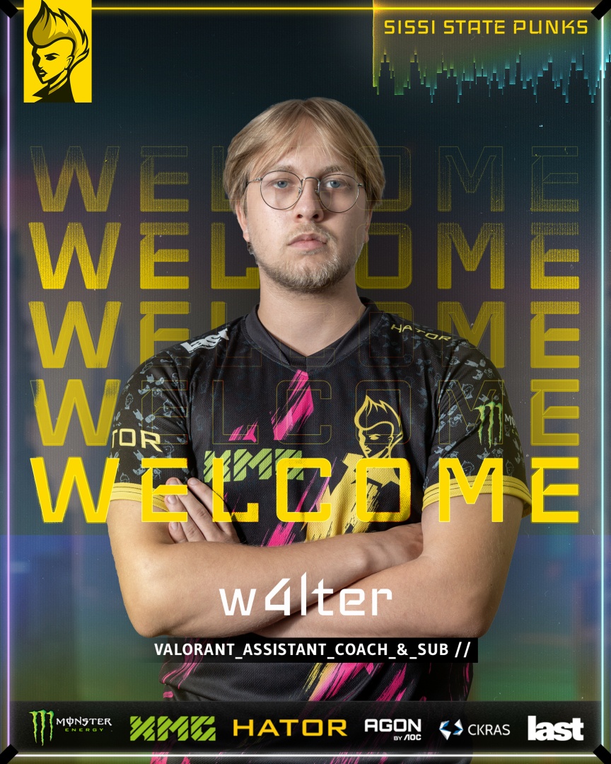 SissiStatePunks's tweet photo. Wir heißen heute @wowolfvlr herzlich als neuen Assistant Coach und Sub für unser VALORANT-Team willkommen! 🔥

#SSPisPUNKROCK https://t.co/UkHIhG3q2v