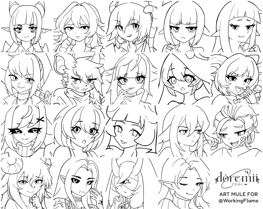 doremiiart's tweet photo. ✨DOREMIIART ART MULE SERVICES OPEN ✨

Are YOU a #Vtuber who needed streaming asset? or just someone who want lots of art of your OCs? Now's your chance!!
I still have 2 more slots for my Art Mule for September! 

Interested? link below!! https://t.co/Fpo7RdW5Z5