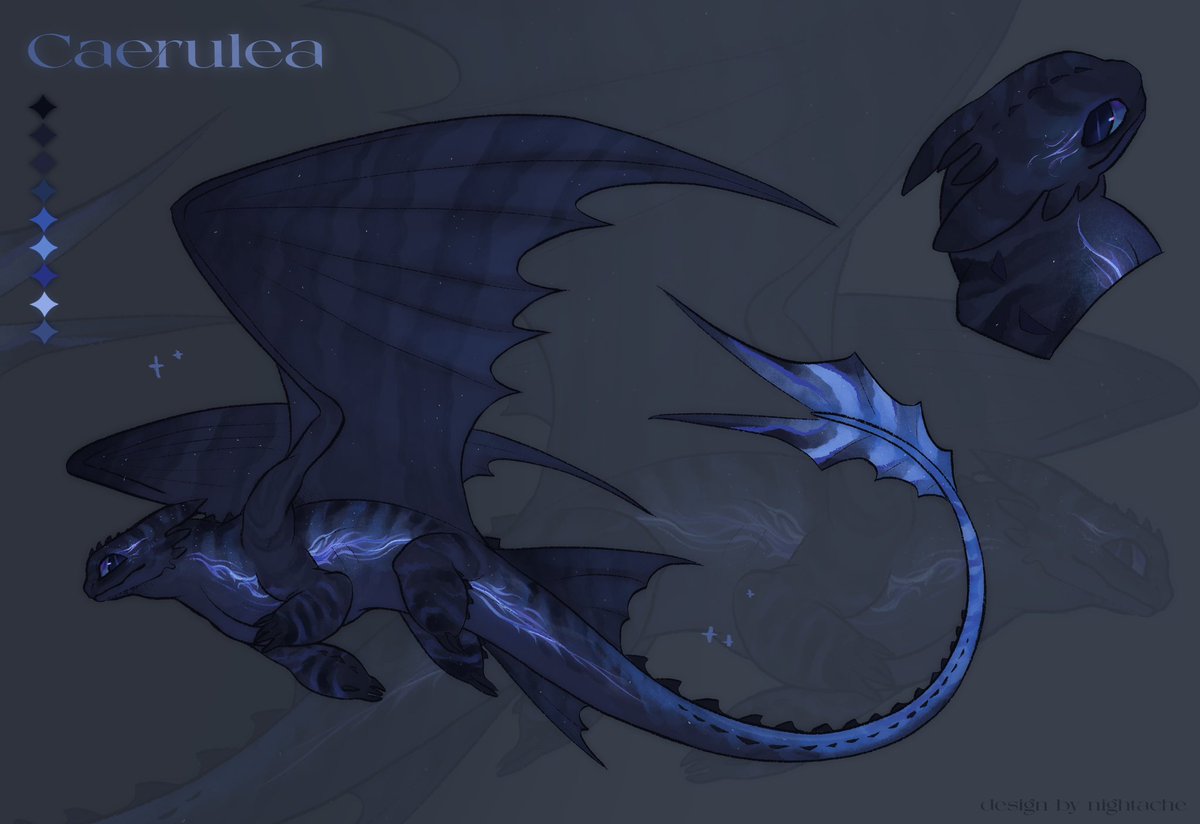 Lightni25116769's tweet photo. custom design commission for @AverageNobodyXy 🫐

#httyd #howtotrainyourdragon #dragonart
#nightfury #dragon #lightfury #httydart #toothless #originalcharacter https://t.co/pn01vwxBz4