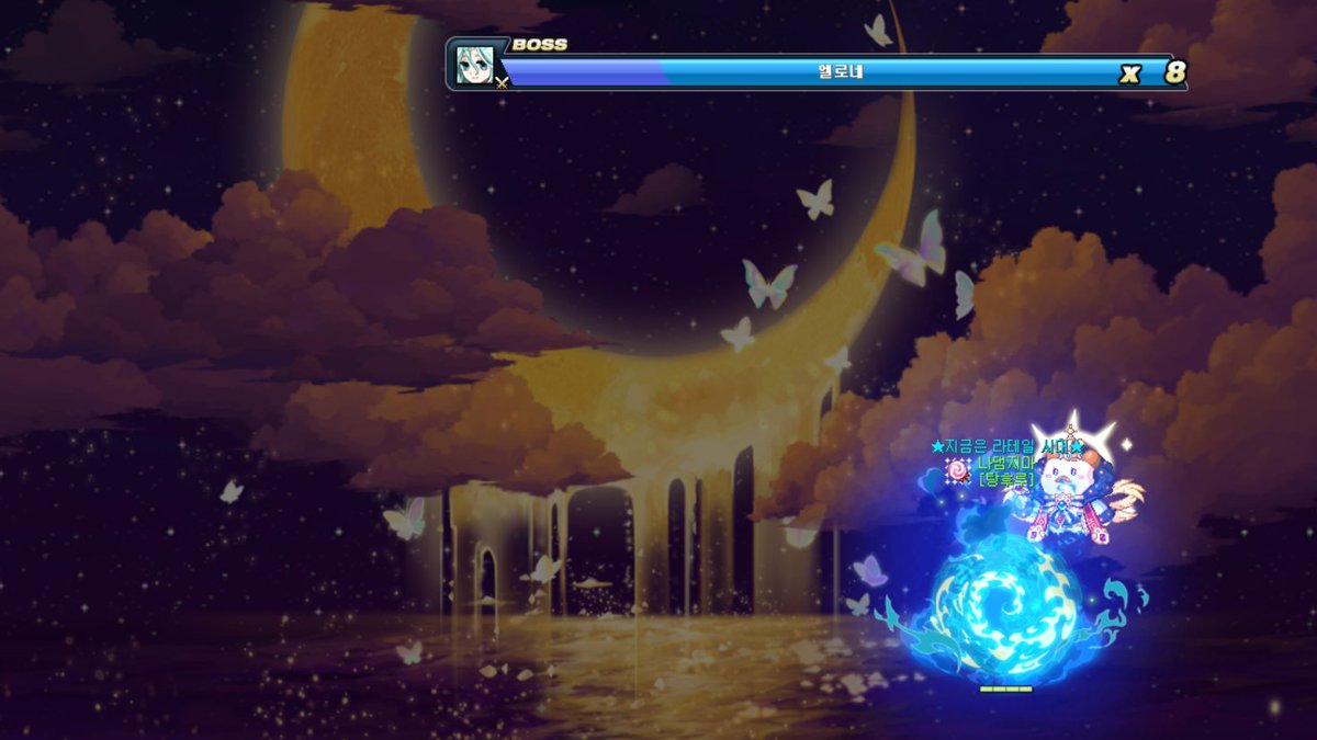 Ramtale_'s tweet photo. 할 수 있는 게 없어서 그녀를 응원하며 맵 구경함... 배경 너무 예퍼 https://t.co/SJuYxpTuGA