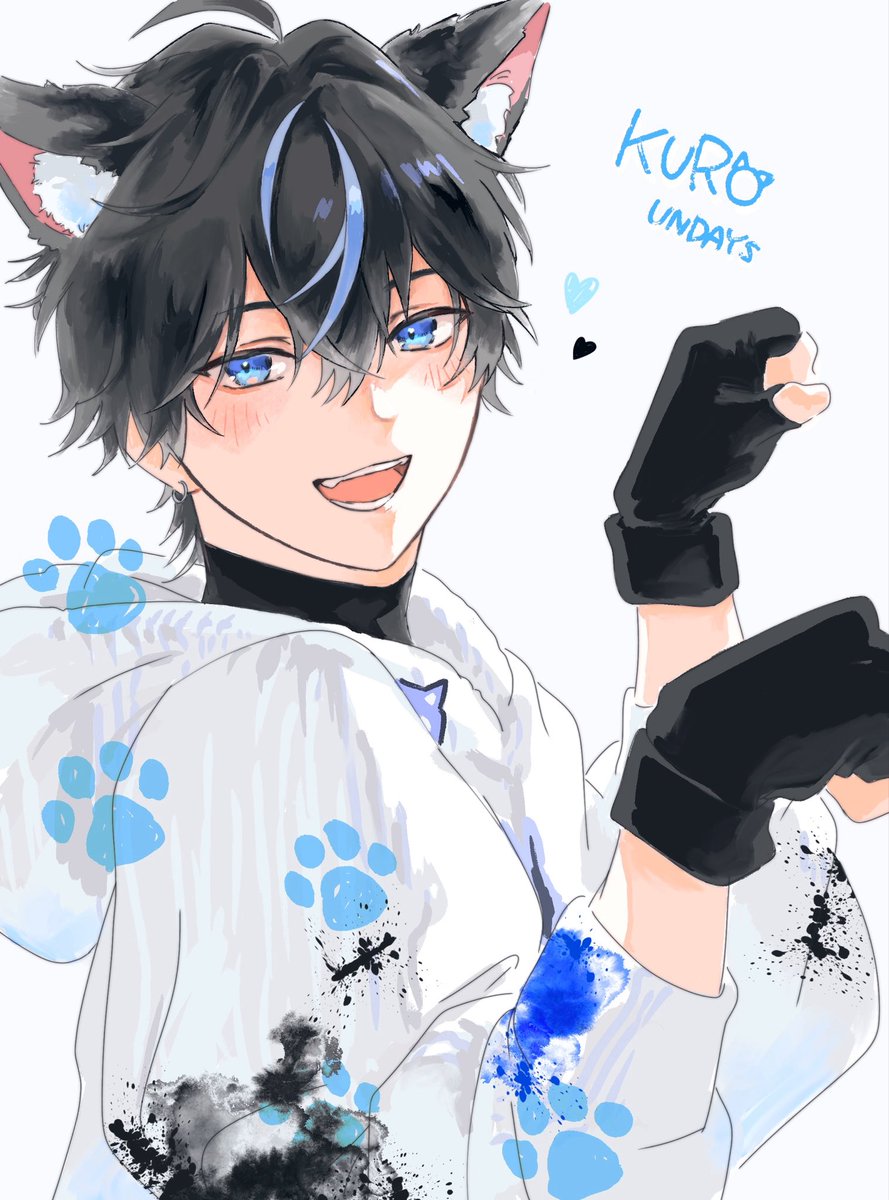 kanashiiya's tweet photo. 🐈‍⬛#투데이쿠로아트 https://t.co/26fgH6R7sX