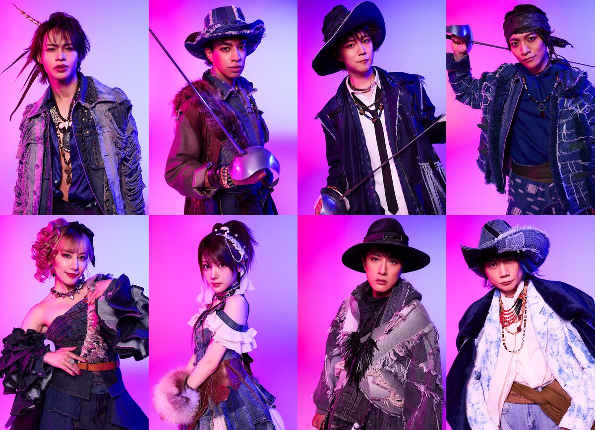 astage_ent's tweet photo. 【MUSICAL】ビジュアル＆キャスト公開🔥
#上田竜也 主演🎶
ミュージカル『三銃士：Reborn』

https://t.co/zJYiAevDks 
#草間リチャード敬太 #林翔太 #今江大地 #玉置成実 #田中れいな #内博貴 #内海光司 https://t.co/4cscypRYlN