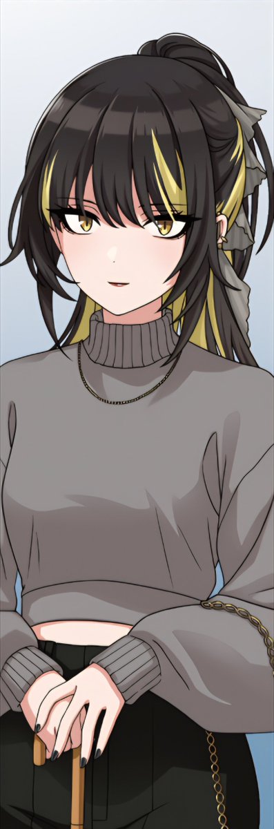 Lee_Luca_161's tweet photo. 同じリボンで髪結んでるね☺️
パラコレルカはロングポニー+デカリボンがデフォなの、めっっちゃ女性らしくて好き…🖤 https://t.co/bHBSeK3cGO