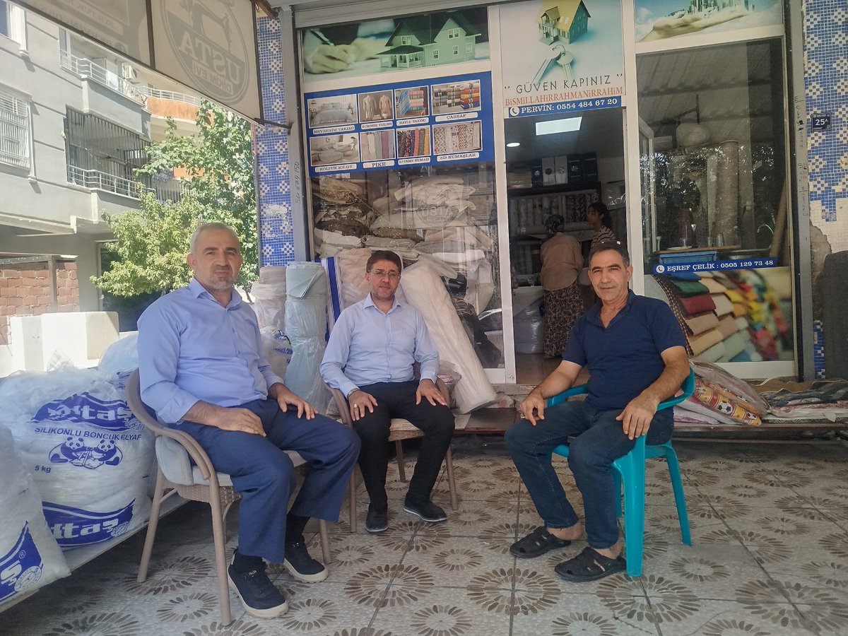 HudaParSiverek's tweet photo. Esnafımızı ziyaret ederek talep ve beklentilerini dinledik. Misafirperverlikleri ve samimi sohbetleri için  teşekkür ediyor, hayırlı ve bereketli kazançlar diliyoruz.
#HÜDAPAR #Esnaf 
@FarukPolat_ 
@CelalOzturk82 https://t.co/tAY6tZ9dZB