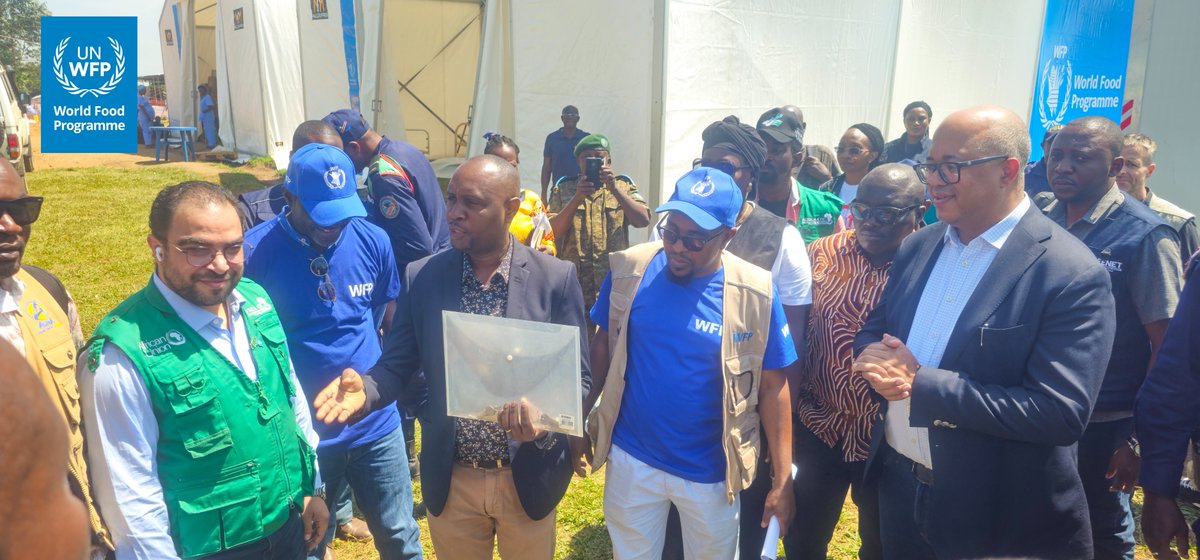 WFPDRC's tweet photo. 🇨🇩 Built to strengthen the #Ebola response, the new Lita logistic base, including administrative facilities as well as two laboratory units, was handed over today to the Congolese authorities.

An investment of USD 200,000➕ by @WFP &amp; its partners to strengthen national capacity. https://t.co/QMPSkMWazE