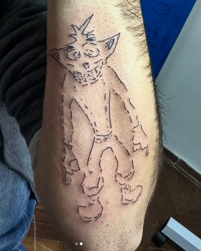 joakko77's tweet photo. @aNexus_15 bro tatuate al crash de una vos tenes mas horas en la saga que yo, igual yo me tatue al crash porque fue mi primer juego a los 5 años, mi favorito es el twinsanity https://t.co/nzE2UKMw7Q