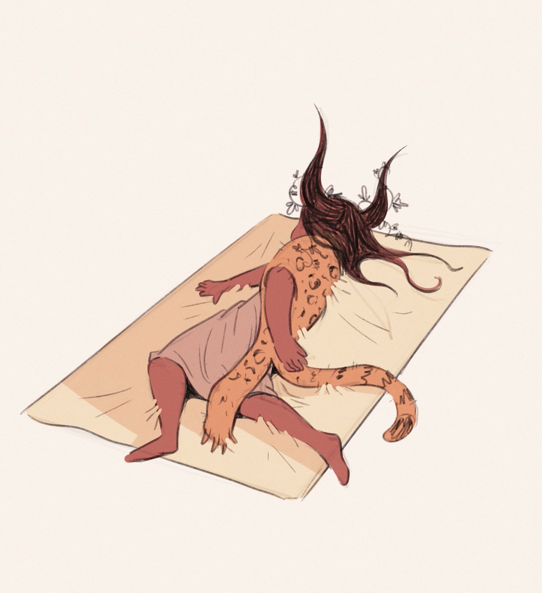 a1ienrat's tweet photo. oh also dionysus dying in a glue trap as promised: https://t.co/pHNeM266R8