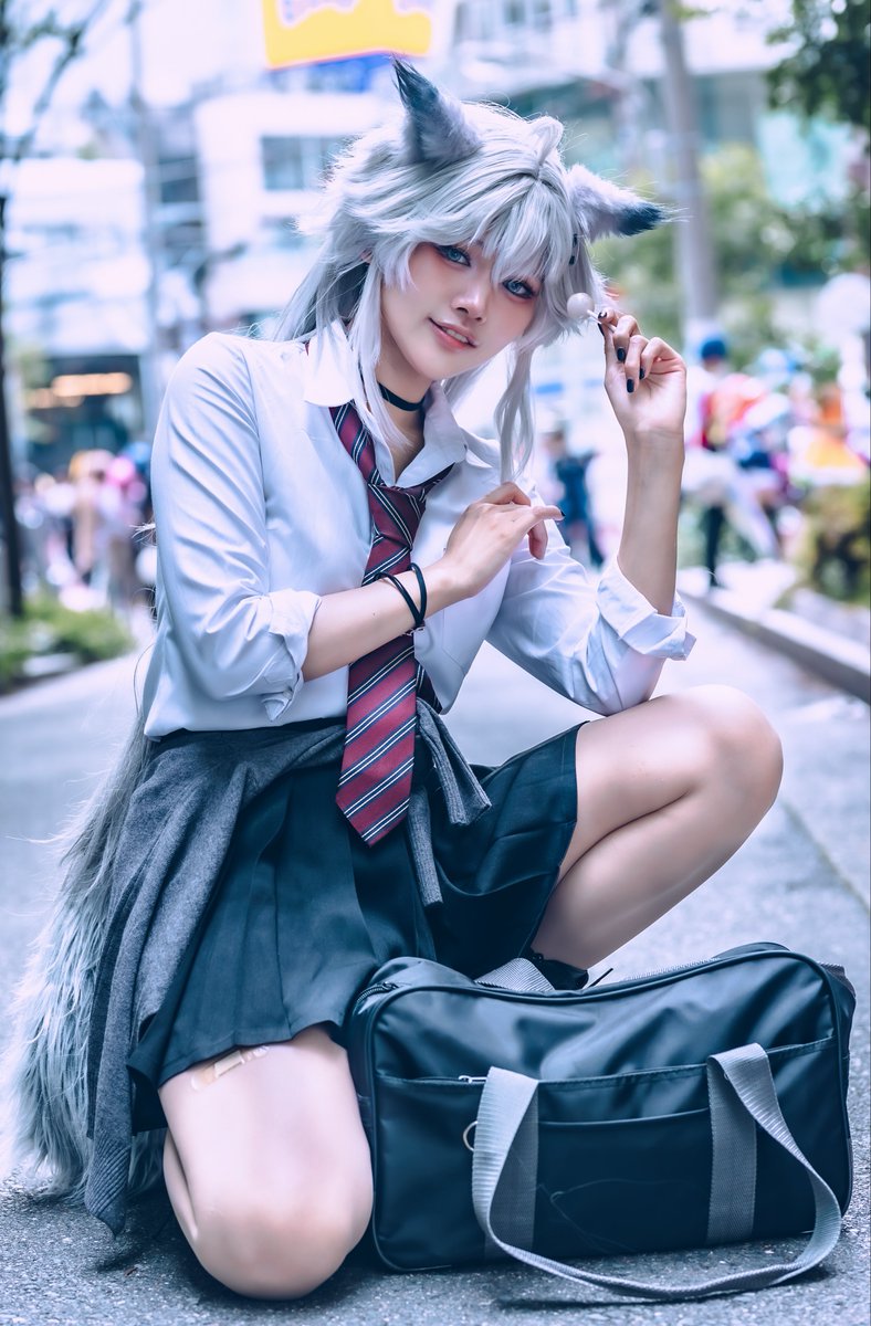 p_nyarupee's tweet photo. 明日方舟-アークナイツ-/ ラップランド(創作)

🐺×👔×🍭=？

📸 @iQka5GIVahOrRrh 
 #Arknights  #lappland https://t.co/oyIBAZkIgj