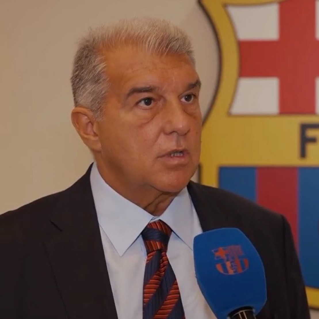 BarcaUniversal's tweet photo. 🚨 Joan Laporta: "Julian Alvarez? We are very interested in this player. We would like our offer to be accepted, and we do so with the utmost respect toward Atlético Madrid."

"Let them know that, if they are willing to sell the player during this summer transfer window, we are willing to buy him, provided we can reach an agreement on the offer we have presented."