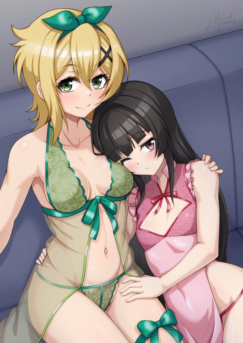 Alf_oot's tweet photo. シンフォギア
切歌と調！ https://t.co/hAT19RqSS1