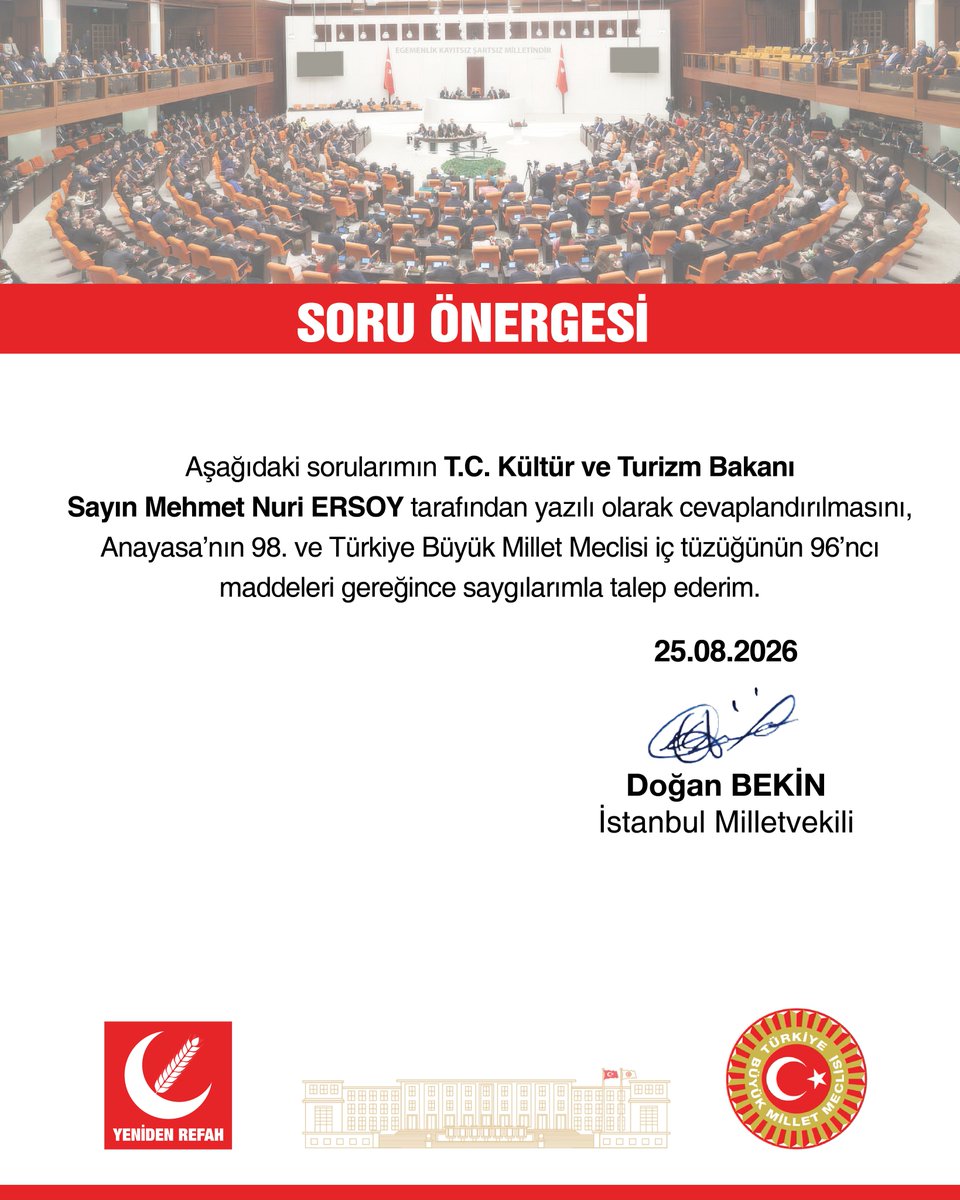 rprefahpartisi's tweet photo. Devlet ve Sinema sektöründe çalışan sanat emekçilerimizin düşük ücret ve güvencesiz çalışma sorununa ilişkin yazılı soru önergemiz Genel Başkan Yardımcımız ve İstanbul Milletvekilimiz Doğan Bekin tarafından TBMM’ye sunulmuştur. https://t.co/Y6YnOYxVFb
