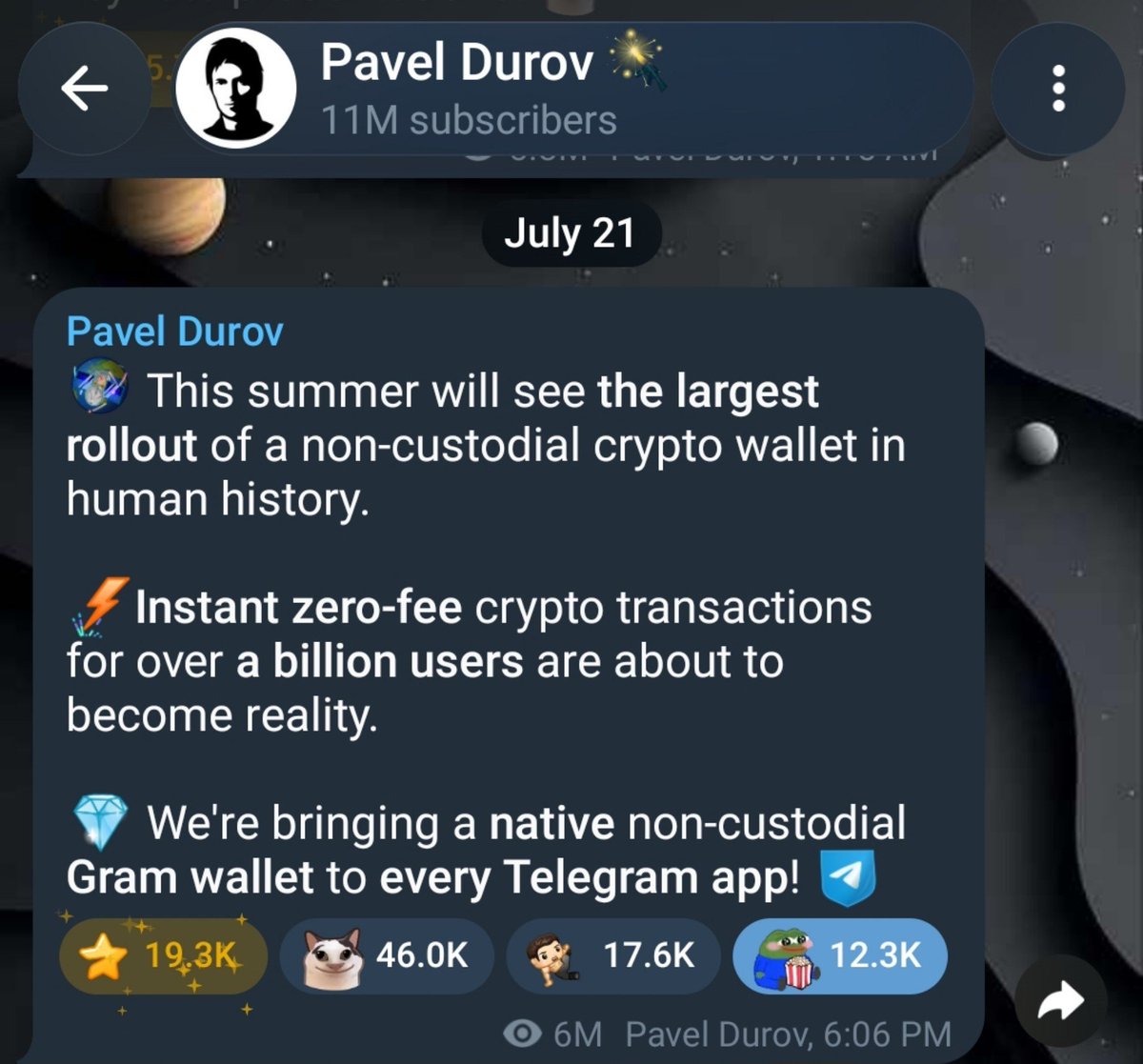 amazing_marshal's tweet photo. TON status schedules a voting for tomorrow 

Gram Wallet coming?? https://t.co/IRD79UP7nP