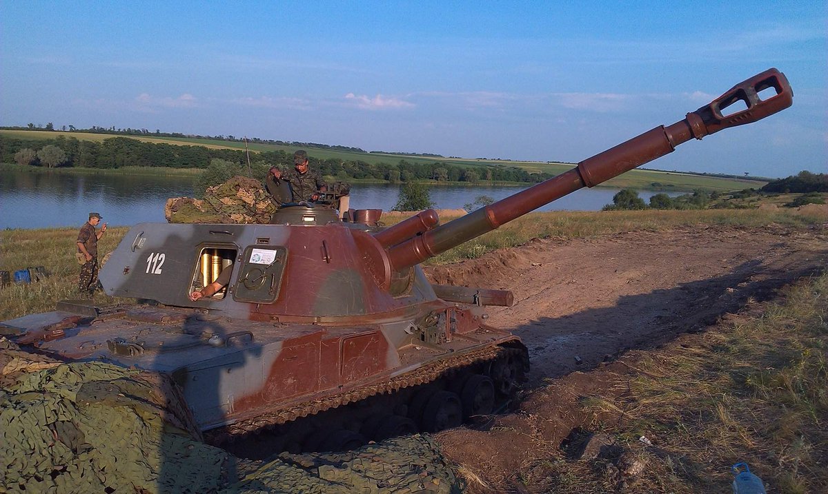 K95869Mc's tweet photo. A short thread on the 72nd Separate Mechanized Brigade at the Nikolaevskoye Reservoir, May 2014. https://t.co/v2sueE7pOj
