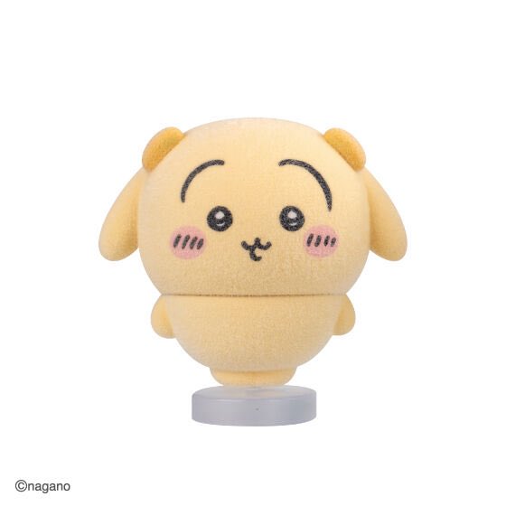 japancapsuletoy's tweet photo. 【ちいかわ ふわふわフロッキードール】 
10月発売・300円ガチャガチャ。 https://t.co/BvKSm1VCNp