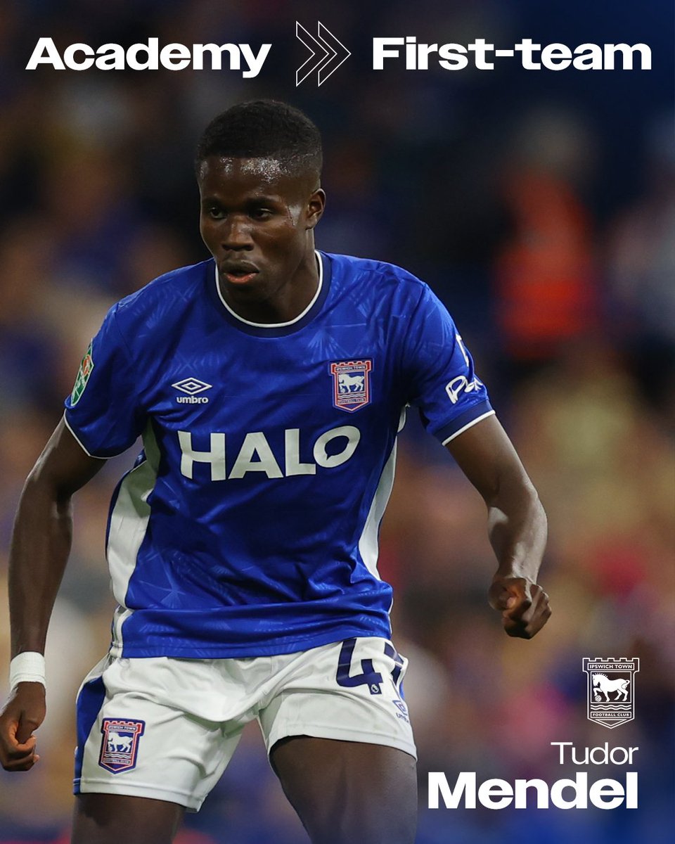 IpswichTown's tweet photo. Tudor Mendel and Charlie Compton made their competitive senior debuts in last night's Carabao Cup win. 📈

Keep up the hard work, lads. 💪 https://t.co/OCVMUZQj0q