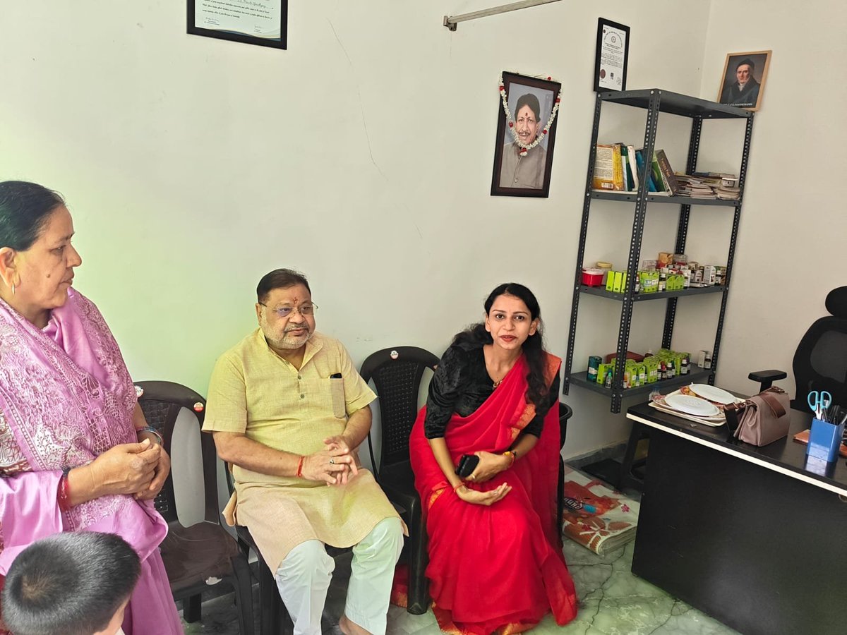 SunilSoniBJPCG's tweet photo. आज चंगोराभाठा, रायपुर में प्रियल होम्योपैथिक क्लीनिक के उद्घाटन में शामिल होकर सभी को हार्दिक बधाई एवं शुभकामनाएं दिया। https://t.co/bCN44Vl4Ni