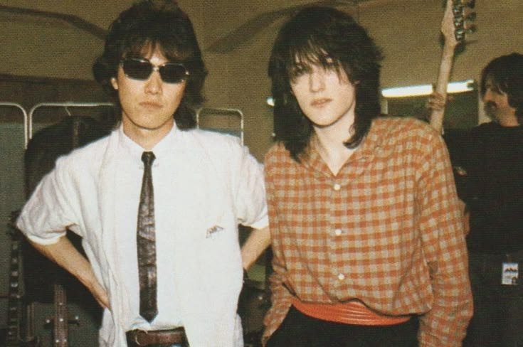 Davisyl33's tweet photo. スティーブと一緒にいる方は、俳優の石橋凌さんですか？ https://t.co/SqGcAF6xkk