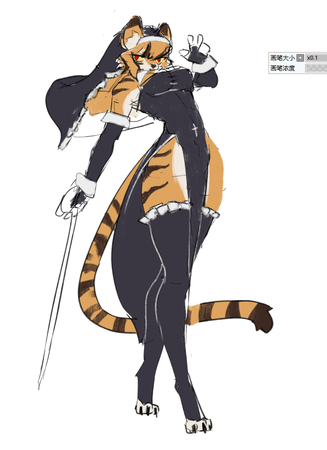 Stella_Hoshii's tweet photo. A character I dreamt of last night. https://t.co/AoEjYdmPyS