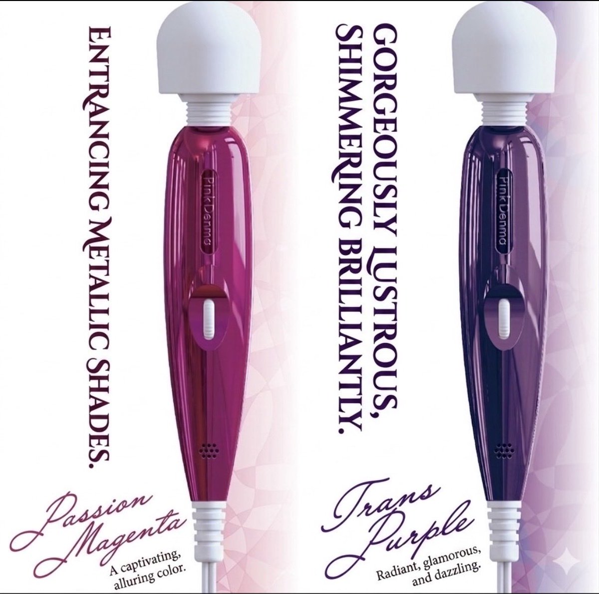 WildOneGlobal's tweet photo. Feel the vibration ✨
Compare the difference 💗
A popular handheld massager ✨
Passion Magenta or Trans Purple? 🩷💜
🩷https://t.co/6kOPSk1ftY
💜https://t.co/CS0PHyJyuT
#WildOne #SelfPleasure #SexualWellness #Massager #IntimateWellness https://t.co/Aed9KcaQgL