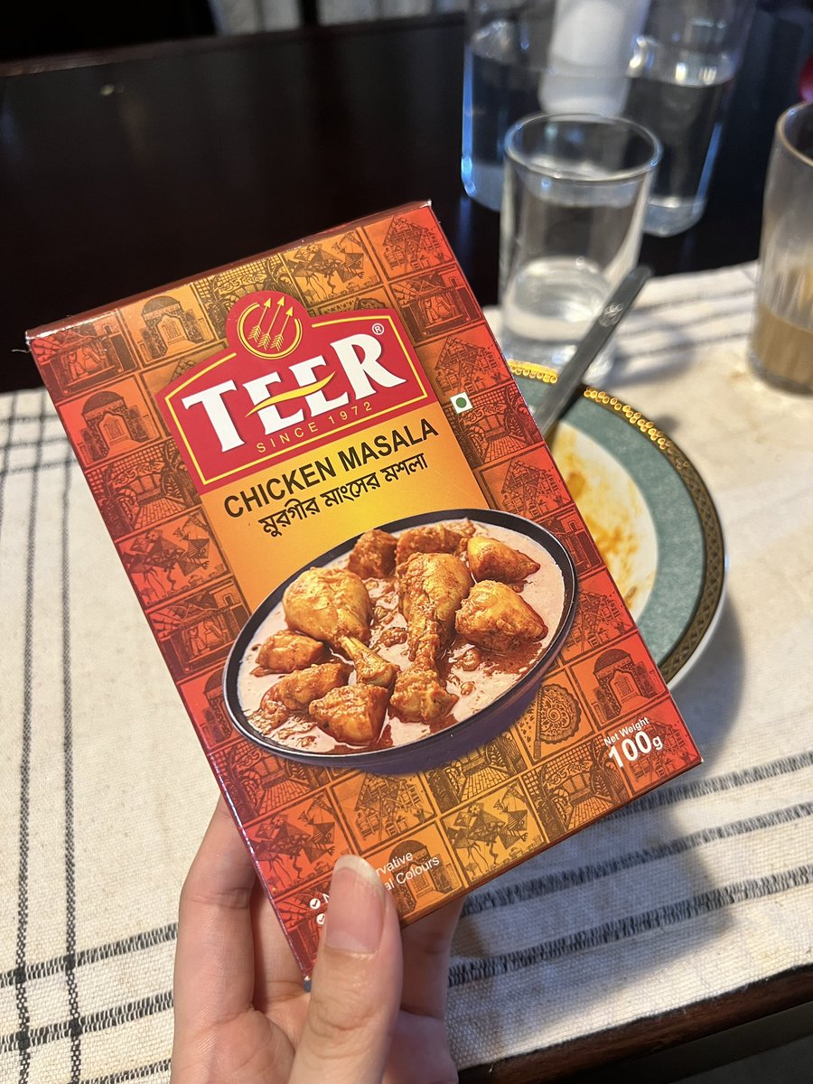 6_ccja's tweet photo. ハラルフードで買ったチキンマサラでバターチキンカレー作ったら過去1本格でうまい。やたね
食べる前に写真撮ればよかった https://t.co/VOaGmC8ff5
