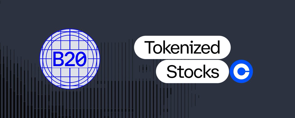 B20: The Standard Behind Tokenized Stocks on Base (5 minute read)