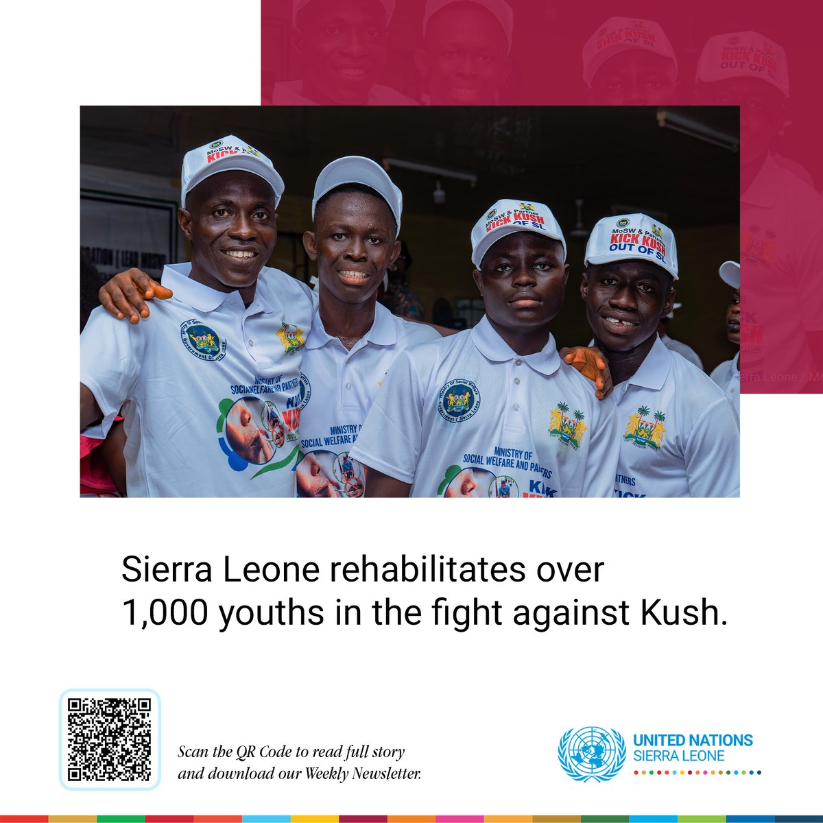 UNSierraLeone's tweet photo. 🇸🇱🌍 UN agencies &amp; partners in 🇸🇱 made strong progress this week: supporting youth rehabilitation, advancing gender equality &amp; women's empowerment, accelerating efforts to end FGM, strengthening global partnerships, promoting breastfeeding-friendly communities &amp; improving WASH https://t.co/6IS1O4JgDm