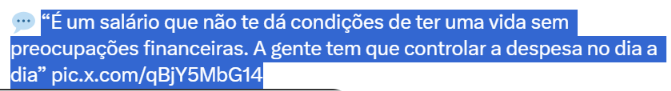 dra96831's tweet photo. @RomuloBDias Renda média do brasileiro: R$ 3.600.
Salário de ministro do STF: R$ 46.000.
Salário + casa de graça + carro com motorista + gasol + plano de saúde de graça.
Se Mendonça acha pouco, arranje outro emprego.
E quem recebe R$ 3.600? Sem carro, sem casa de graça, sem plano de saúde? https://t.co/ixiIWA1C0n