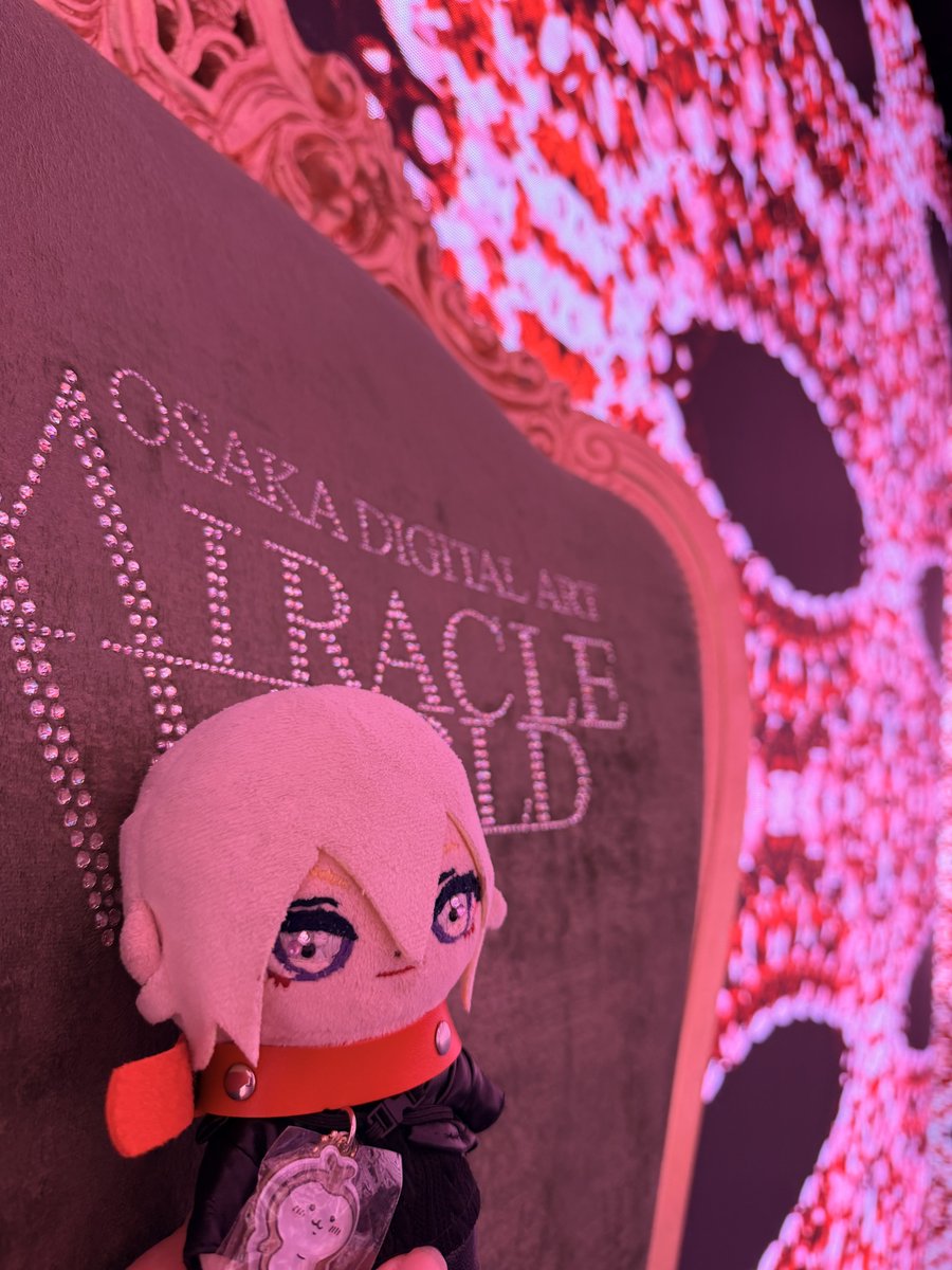 meg_shiomaguro's tweet photo. 今日はfriendsとmiracle Worldって映像の博物館?みたいなのに行ってきました。ぬい撮り捗るぅ🥺
ずっと行きたかったのを付き合ってもらってありがてぇかぎり
#miracleWorld
@Ayme_official https://t.co/gD1XBQHGmR