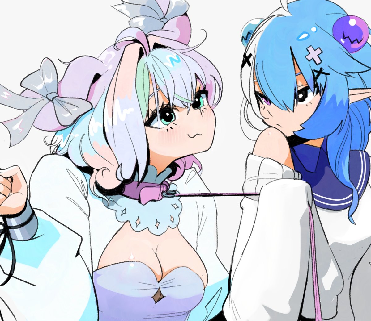 LonelyGoblin_en's tweet photo. Yuy is so cute when she's eager to learn 😭
#aquwarium x #YUYILLXST https://t.co/H8UkCLqdC0