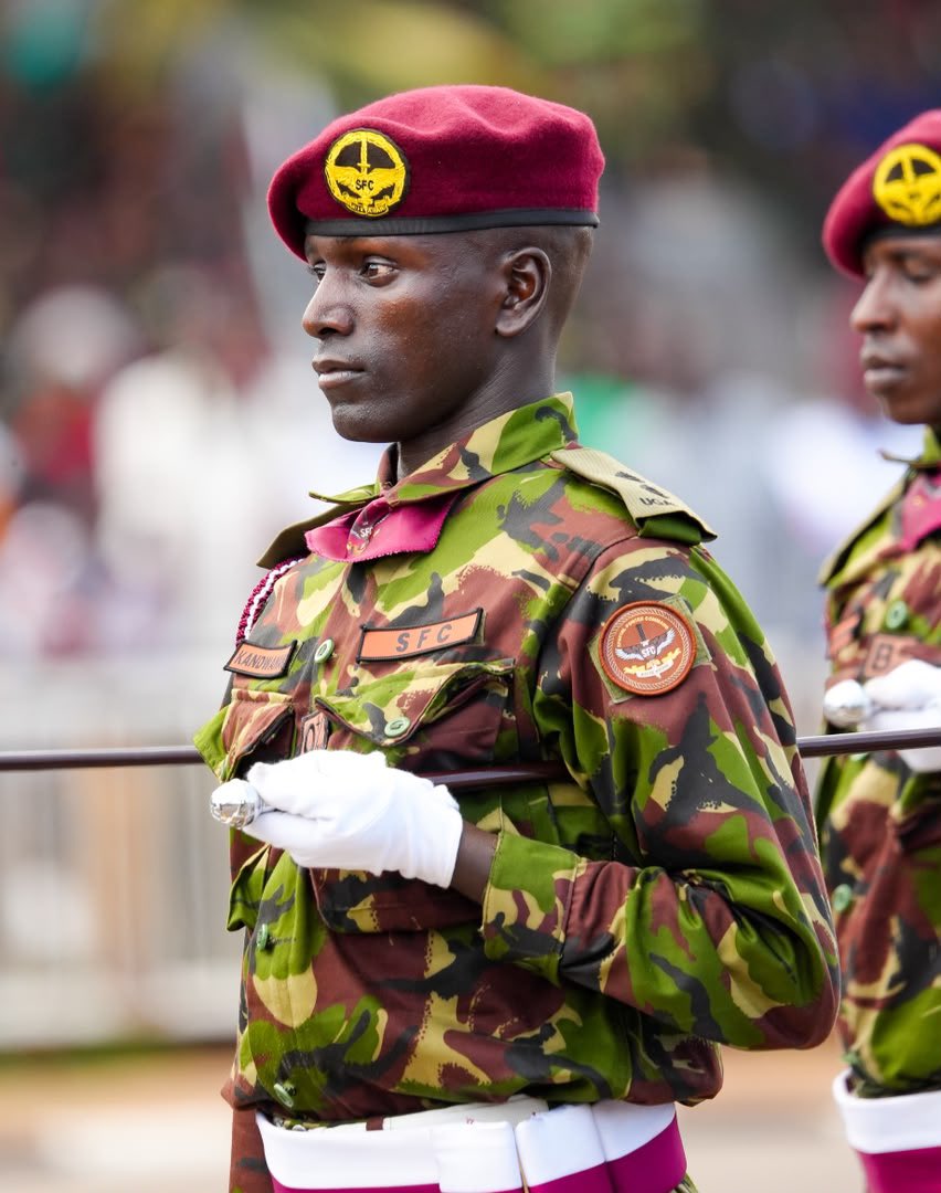 GCICUganda's tweet photo. Special Forces Command takes the crown.

The Special Forces Command has emerged victorious in today’s CDF Interforces Drill Competition at Kololo.
A well earned win after an impressive display. 

Congratulations SFC. 
#CDFInterforcesDrill #UPDF https://t.co/iA1tE5sWMX
