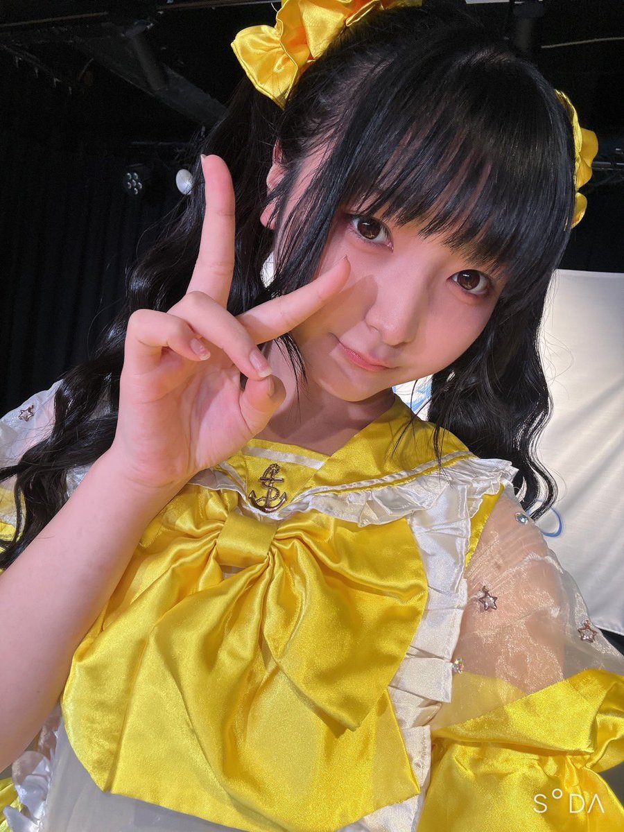 ccc4_rei's tweet photo. はるかさんの衣装きたよー！💛 https://t.co/QCUv1XVLU2