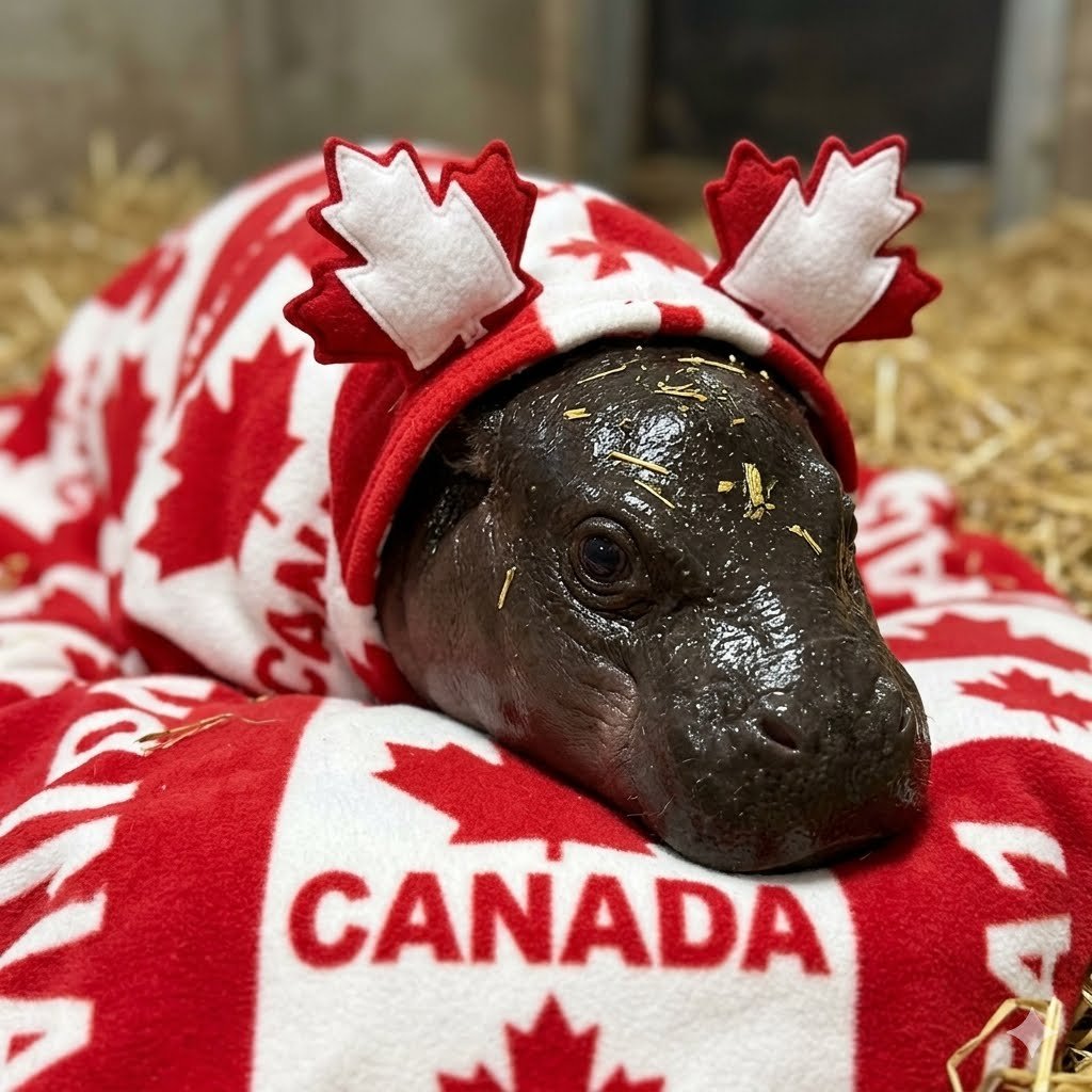 Whoooopsiees's tweet photo. @blknoiz06 @vonsoulart @BlackBullSol DLhzqAWwE2YkPLdYvvWNMZ71vxZJQD2FByMfWFHppump

We riding to the moon with Canada new baby hippo $MAPLE 

Reminds me of moodeng! https://t.co/LF5uw0NISH