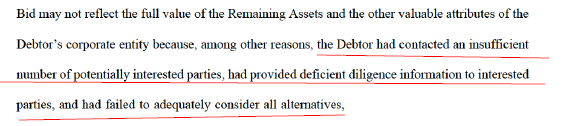BiotechAnalysst's tweet photo. THIS COMES OFTER EQUITY COMMITTEE CALLING OUT $SGMO FOR:
CONTACTING #INSUFFICIENT NUMBER OF POT INTERESTED PARTIES ;
PROVIDING #DEFICIENT DILINGENCE INFORMATION TO ; #FAILING ADEQUATELY CONSIDERING ALL ALTERNATIVES
THIS STINKS AND NEEDS TO BE INVESTIGATED
$SGMO PLAYING FOUL ? https://t.co/QPNZe7FrxE