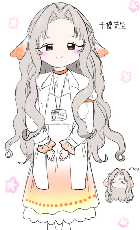 Fubutyan's tweet photo. #100カノファンアート
リクエストの千優先生！
結構等身大上手く描けたぞ……！！٩( 'ω' )و https://t.co/QAHjWoHu6B