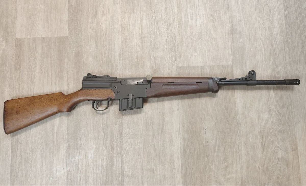 Tir_Navarre's tweet photo. Fusil MAS 1949/56 - Calibre 7,5 x 54mm MAS - Production 1960

Occasion révisée
Bon état général

https://t.co/Zw37ffEPwH

#CommanderieDeNavarre #DeusVult #Armurerie #ArmesOccasion #TirFrance #Militaria #Collection https://t.co/FNdSLt9sw4