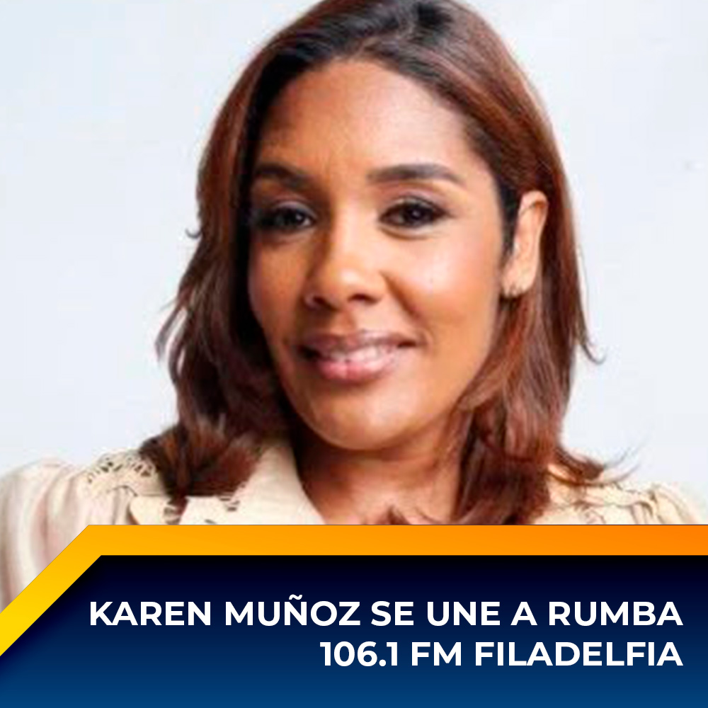 RadioNotas's tweet photo. ¡Nueva voz en la radio de Filadelfia! 🎙️🔥 

¿Qué impacto crees que tendrá esta incorporación en la audiencia de Rumba?

#Radio #Rumba1061 #KarenMuñoz #RadioLatina #Filadelfia #Locutores #IndustriaDeLaRadio #RadioHispana

👉  https://t.co/R08lt1D9vZ https://t.co/pJBf6rdkxi