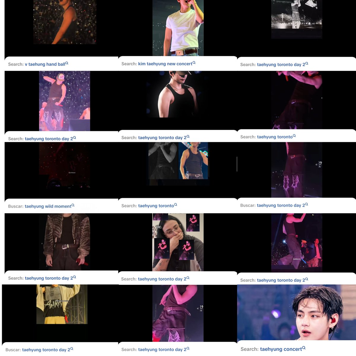 thvsarchive's tweet photo. THREE days after the Toronto shows and Taehyung is still trending on TikTok 😭 “taehyung wild moment,” “taehyung hand ball,” “taehyung toronto day 2” … people are still searching for him like crazy https://t.co/yhy3ntTgOk
