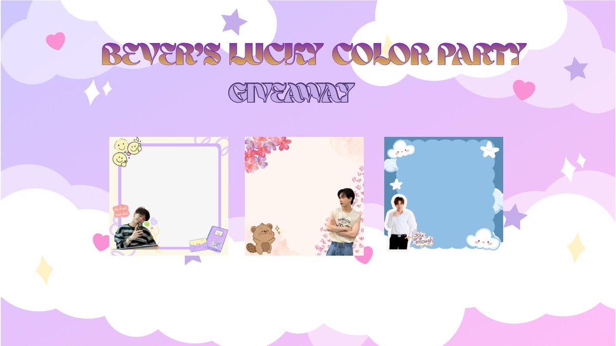 BbeverWillows's tweet photo. Give away for Bever’s Birthday Party 🥰
Limited quantity only!!

Please find @fancamiii on the day of the event.

📆 29 August 2026  
📍Thai Summit Tower 
#BeverBirthdayLuckyColorParty2026
#bbverpj https://t.co/sgw7zlq7yk