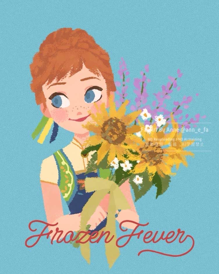 ann_e_fa's tweet photo. ❄️ Frozen Fever 🌻 https://t.co/FQoJadNsLd
