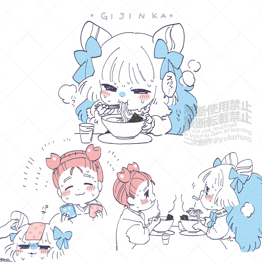 yukataro's tweet photo. 擬人化🦀🍑　山 https://t.co/TUE1JKOK6y