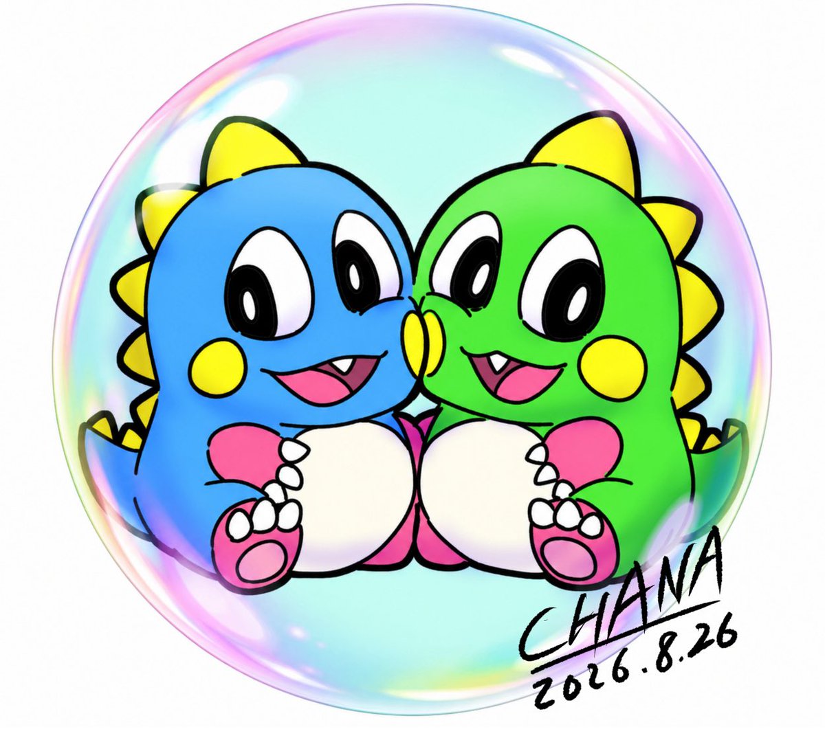 tailchana's tweet photo. #バブボブバースデー https://t.co/gYwVoTwpb5